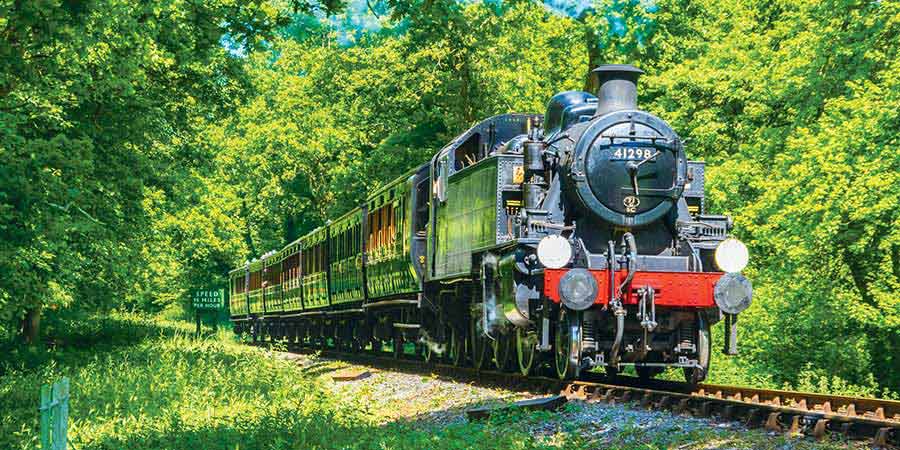 Journeying on the historic Isle of Wight Steam Railway