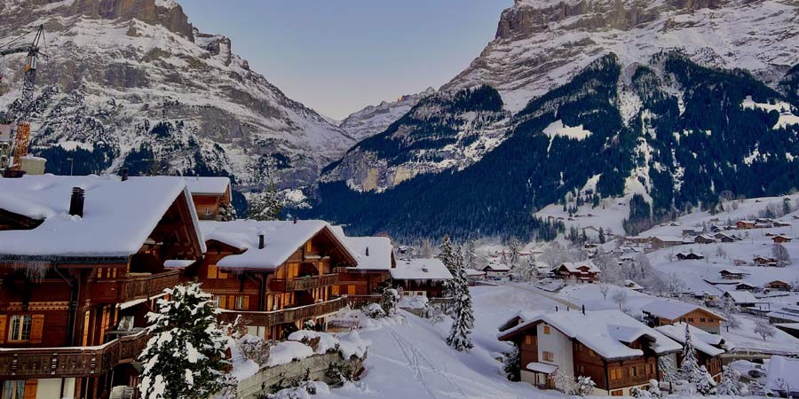 Visiting idyllic Grindelwald on Christmas Day
